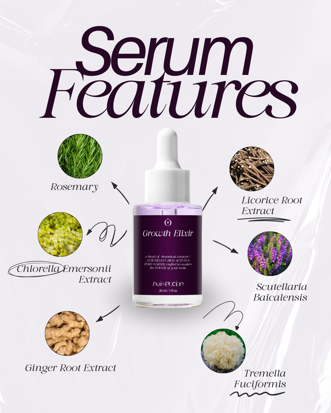 Growth Elixir | Botanical Hair Serum